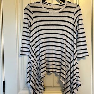 Black & White stripped long sleeve shirt